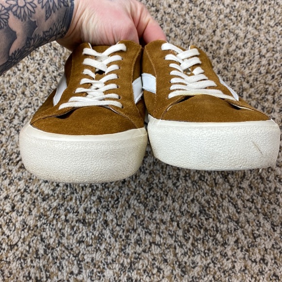 Madewell Sidewalk Low Top Suede Sherpa Sneakers - Picture 7 of 10